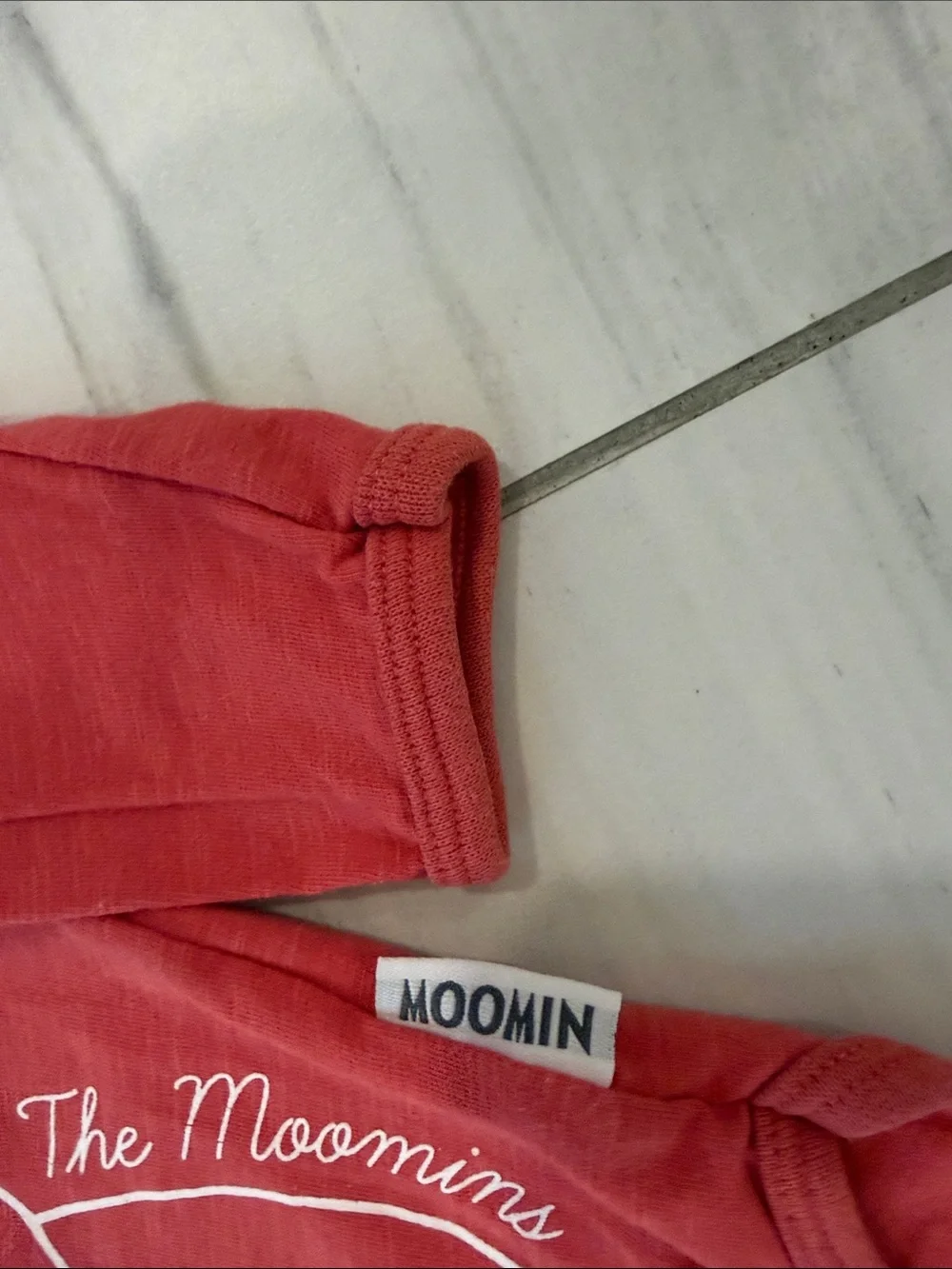 Moomin by Martinex Red Baby One-Piece with Moomin Character Size 0-3M/62cm